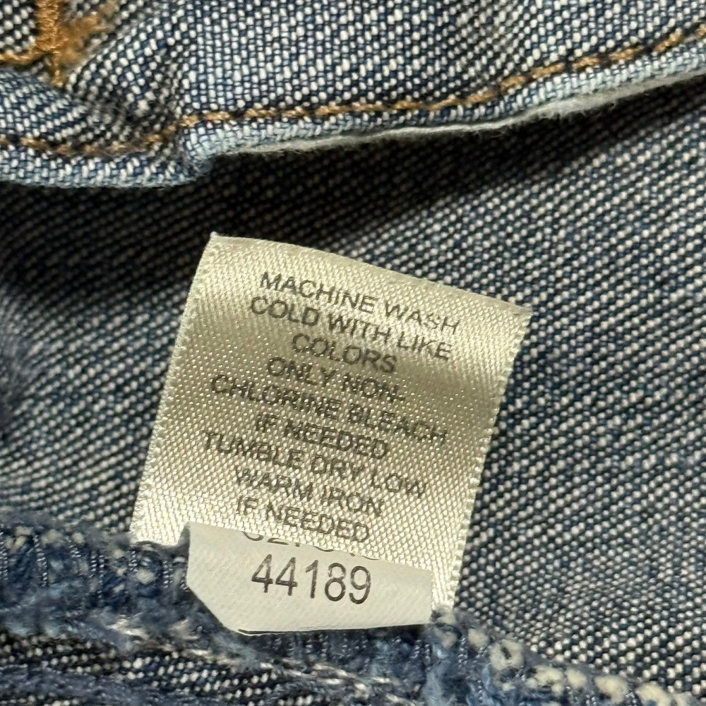 J. Jill Women Blue Stretch Denim Jacket Button Front Small RN 97641 - Picture 12 of 13